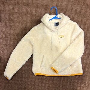 Womens Fuzzy Nike Hoodie. Size XS.